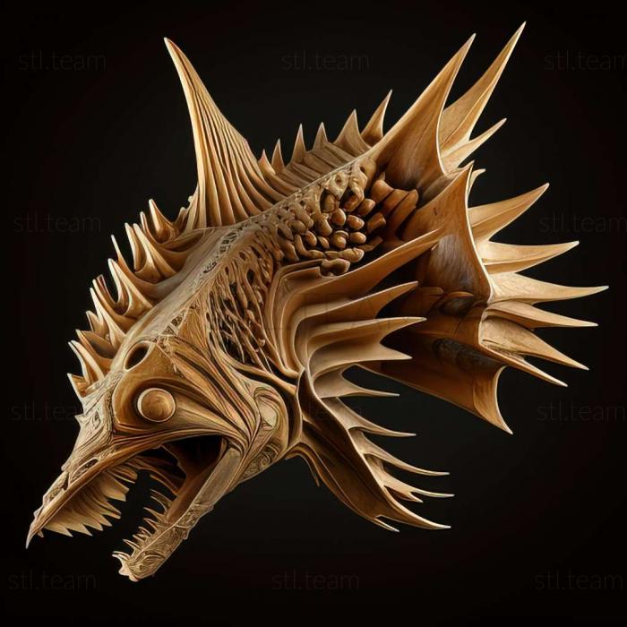 3D модель Pseudacanthicus spinosus (STL)